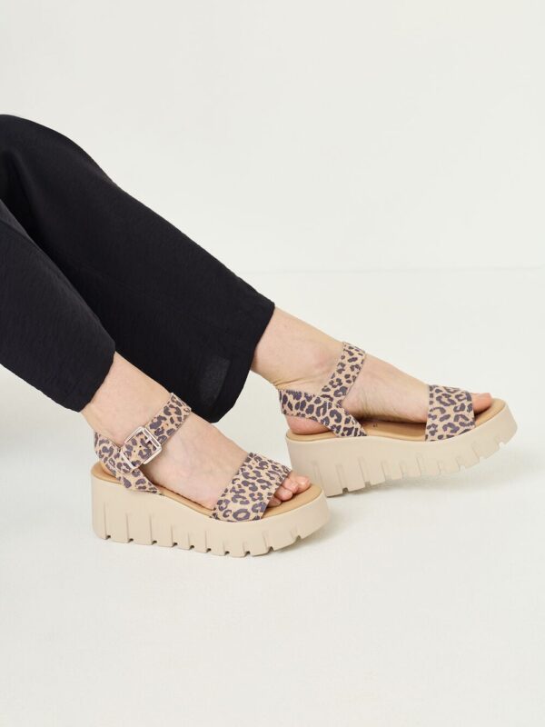 SANDALIA LEOPARDO BLOQUE