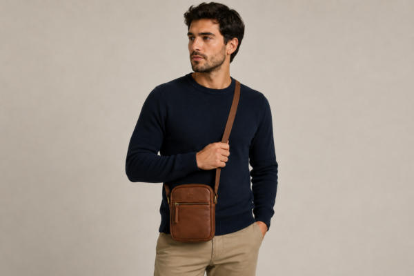 BANDOLERA MARRÓN
